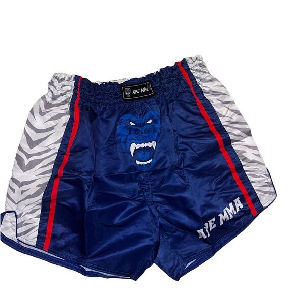 MMA sports shorts Fight Kick Boxing Shorts UFC Cage Fight Retro Grappling L - Picture 10 of 14